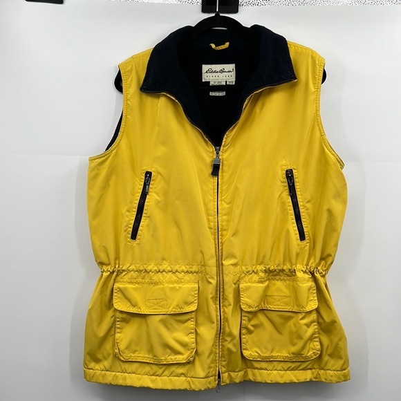 Eddie Bauer Outdoor Cargo Vest Fleece 
